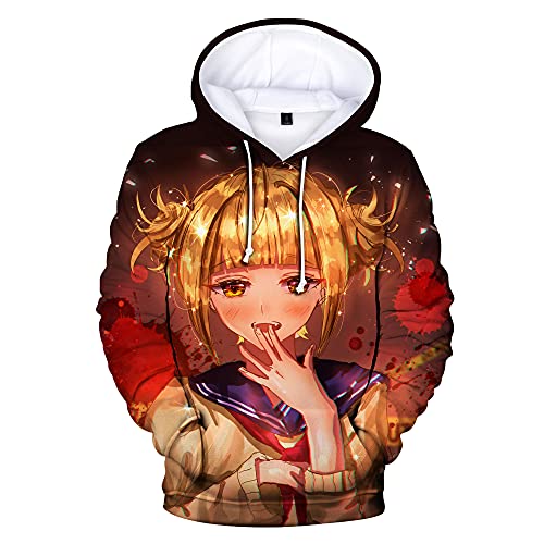 Jilijia My Hero Academia - Sudadera unisex con capucha para