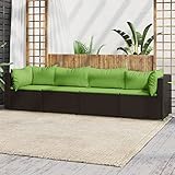 Photo Gallery shcushan set mobili da giardino 4 pz con cuscini in polyrattan marrone,set giardino esterno, tavolo da giardino con sedie, set mobili da giardino in rattan pe impermeabile Photo Gallery shcushan set mobili da giardino 4 pz con cuscini in polyrattan marrone,set giardino esterno, tavolo da giardino con sedie, set mobili da giardino in rattan pe impermeabile