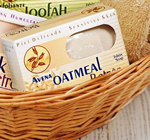 Miniatura 6 de Avena - Jabón en barra de avena de 3.5 onzas para pieles sensibles, paquete de 2