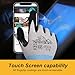 DINOPRO ANSI A6 Cut Resistant Work Gloves for High Protection with Reinforced Thumb,Non Slip,Touch-screen,PFAS Free (Small)