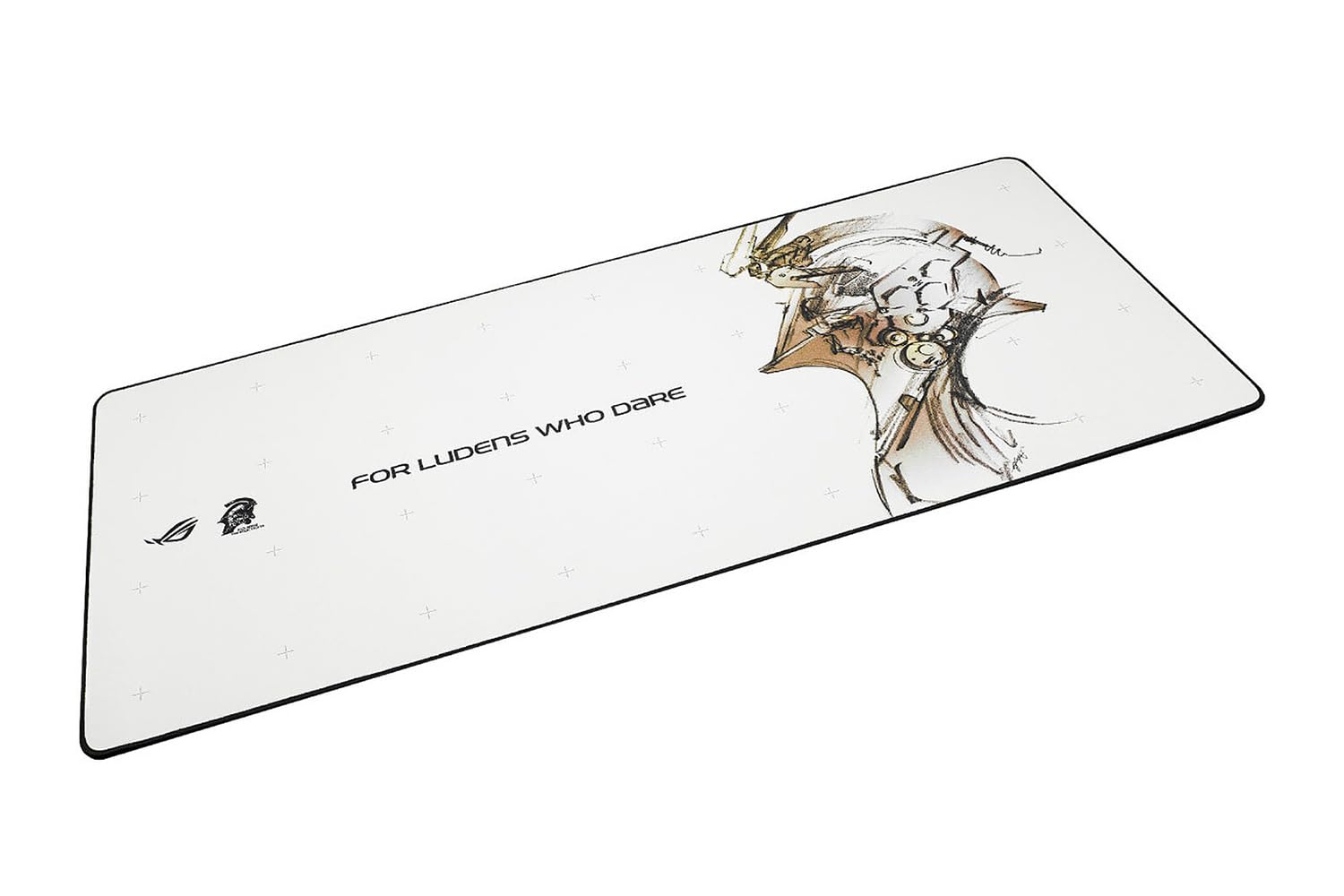 ASUS ROG Scabbard II XXL-KJP - Tapis de Souris Gaming XL, Nano-revêtement Protecteur Triple Action (Eau/Huile/poussière), Bords Plats Anti-effilochage et Base en Caoutchouc antidérapante
