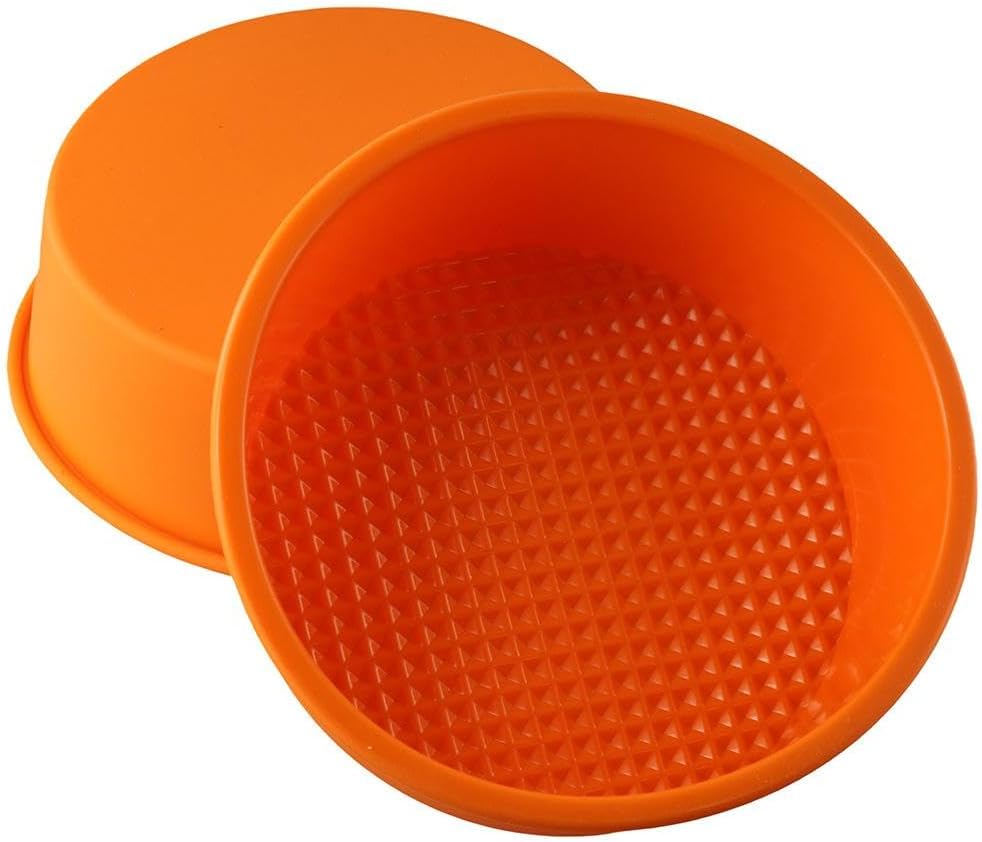 1/4pcs 5 Inch Small Disc Silicone Cake Moulds,Dishwasher Safety Baking Decoration Moulds,5 Inch Round Cake Pan,Baking Cake Moulds,Easy To Clean