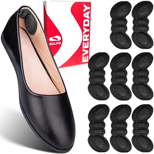 8 Paires De Protège-talons Auto-adhésifs - Anti-ampoules - Pour Baskets, Chaussures De Sport Et Travail