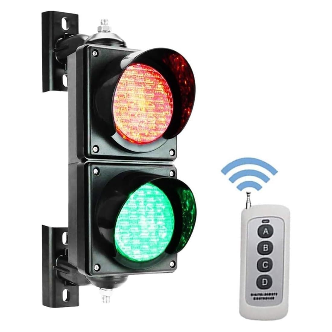 Semaforo, Semaforo stradale a LED, Semaforo da parete con telecomando, adatto for caselli autostradali, autolavaggi(220V)