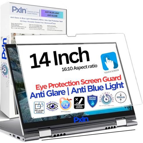 Image of PxIn 14 Inch (16:10) Touch | Anti Glare | Anti Bluelight Screen Guard