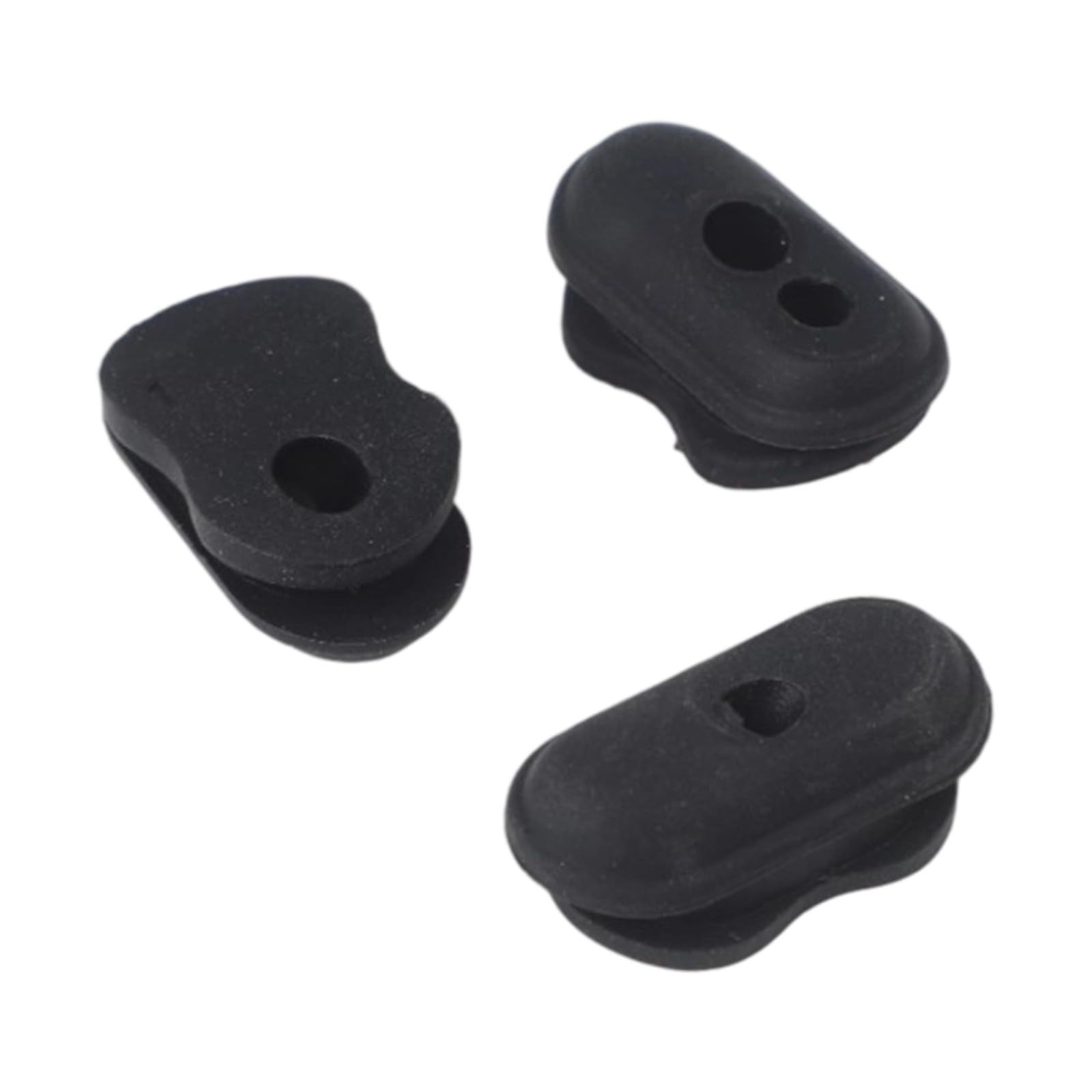 Replacement Dust Cap Cover for Ninebot Max Electric Scooter – Rubber Sealed Silicone Wire Port Plug, 3-Pack, Black