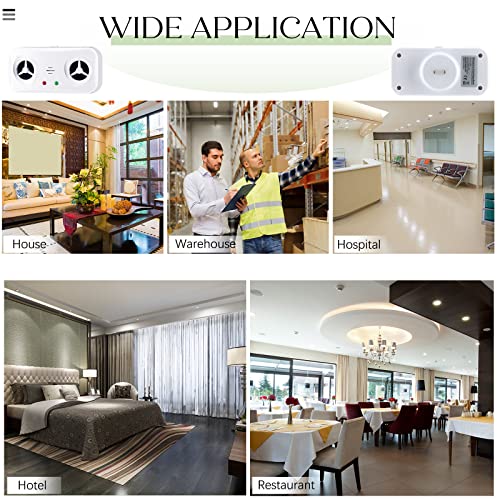 6 Pack Ultrasonic Pest Repeller Indoor Pest Control ​Ultrasonic Plug In Mouse Repellent, Ant Rodent Repeller, Electronic Mice Repellent For Home, Office, Warehouse, Hotel, Kitchen, Patio #TOP6