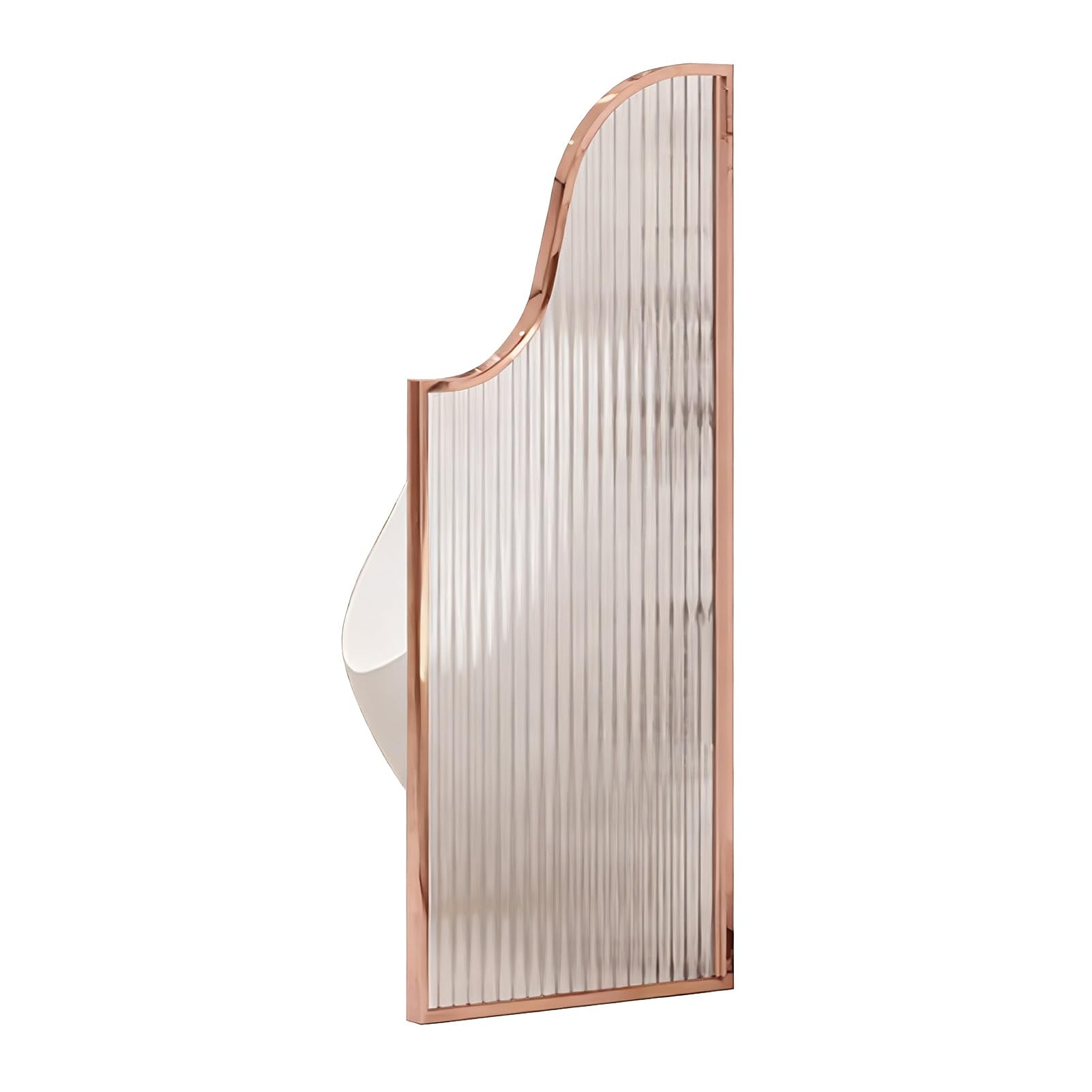 GJZQDKX Men's Toilet Partition, Wall-Mounted Urinal Baffle, Bathroom Divider Screen Cubicle Panel, Restroom Privacy Extender