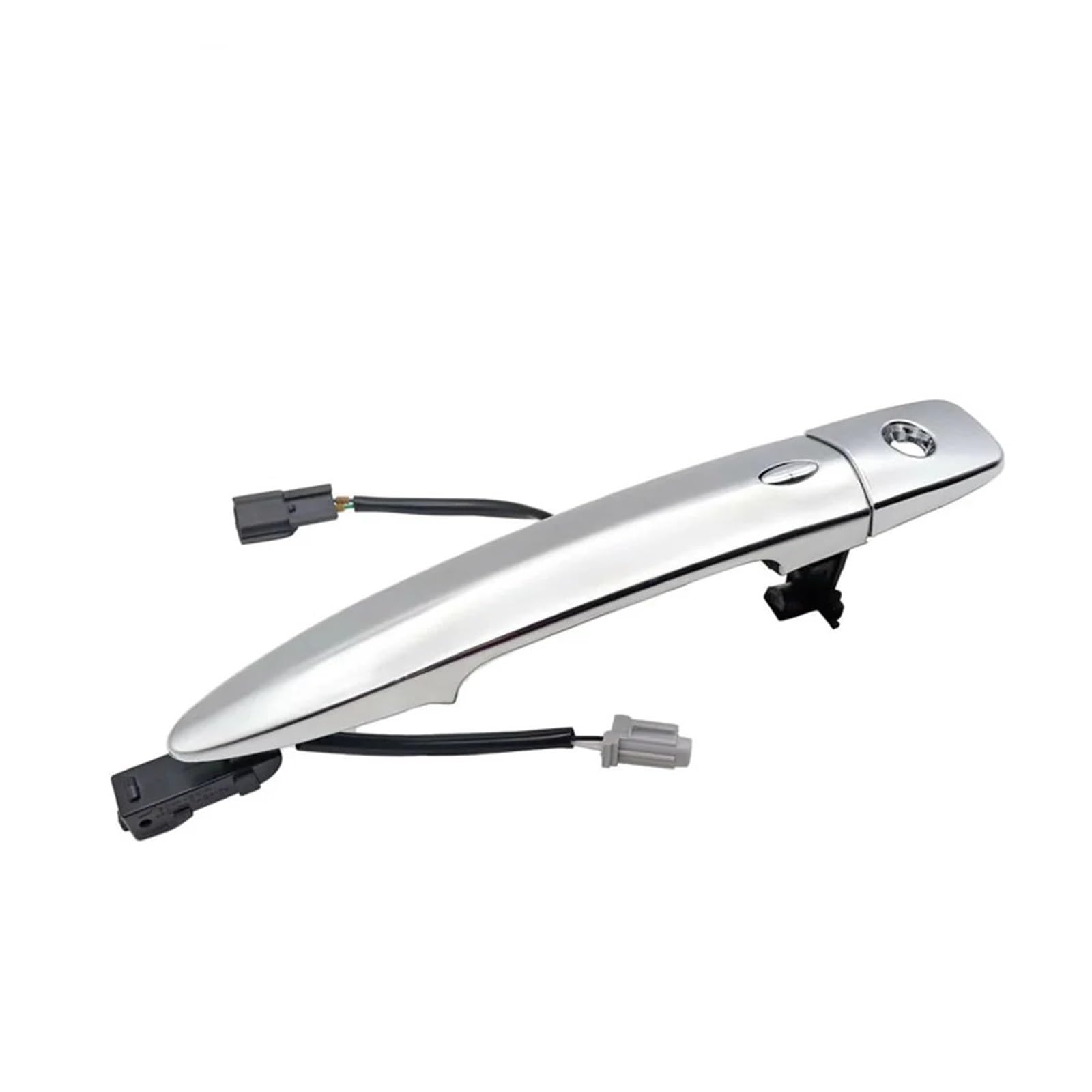 Pacsci Frontl 80646-9N00a Car Outer Door Handle For Nissan For Sentra 2009-2018 80646-9N00a Exterior Chrome Car Door Handle With Sensor And Keyless Entry System(Frontl 80646-9N00a)