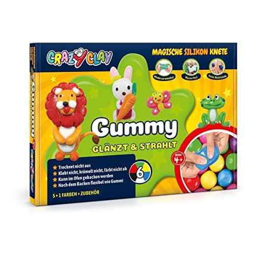 CrazyClay Gummy - Basic-Set