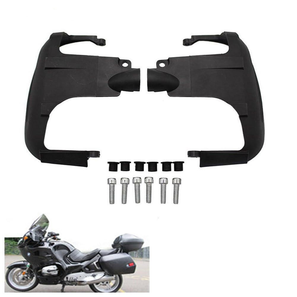 Lot de 2 protections de moteur en ABS noir compatibles avec R1150GS R1150RT R1150R 2003-2006, pour collision de moto pour barres pour double cylindre
