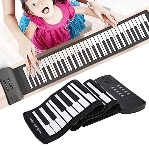 FZYE Main Roll Piano 61 Touches Pliable en Silicone Rechargeable Clavier Électrique Instrument de Musique Piano Pliant Électronique Portable Flexible Électronique 61 Touches Piano - Les Beatles, Paul McCartney, John Lennon, RIngo Starr, George Harrison FZYE Main Roll Piano 61 Touches Pliable en Silicone Rechargeable Clavier Électrique Instrument de Musique Piano Pliant Électronique Portable Flexible Électronique 61 Touches Piano – Image 5