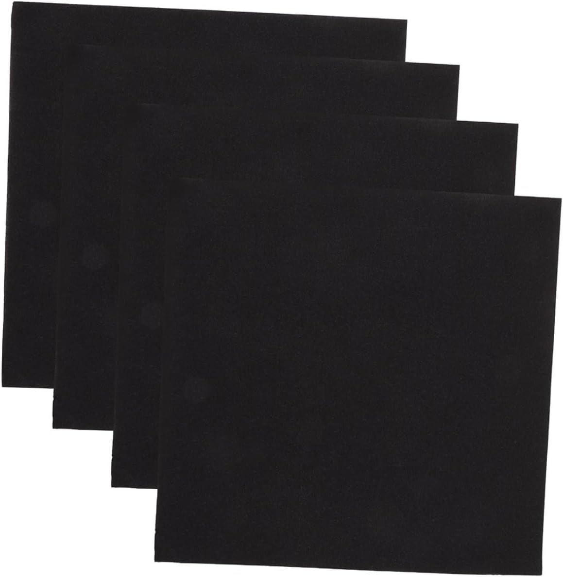 Garneck Disposable Black Paper Napkins 50pcs X2 Thick Hotel Quality Dinner Party Napkins Wedding Event Table for Holiday Supply and Party Use