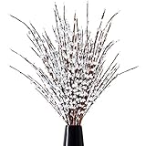 Starryle 10Pcs 29.5’’ Long Artificial Jasmine Flowers Fake Flowers for Decoration Faux Winter Jasmin