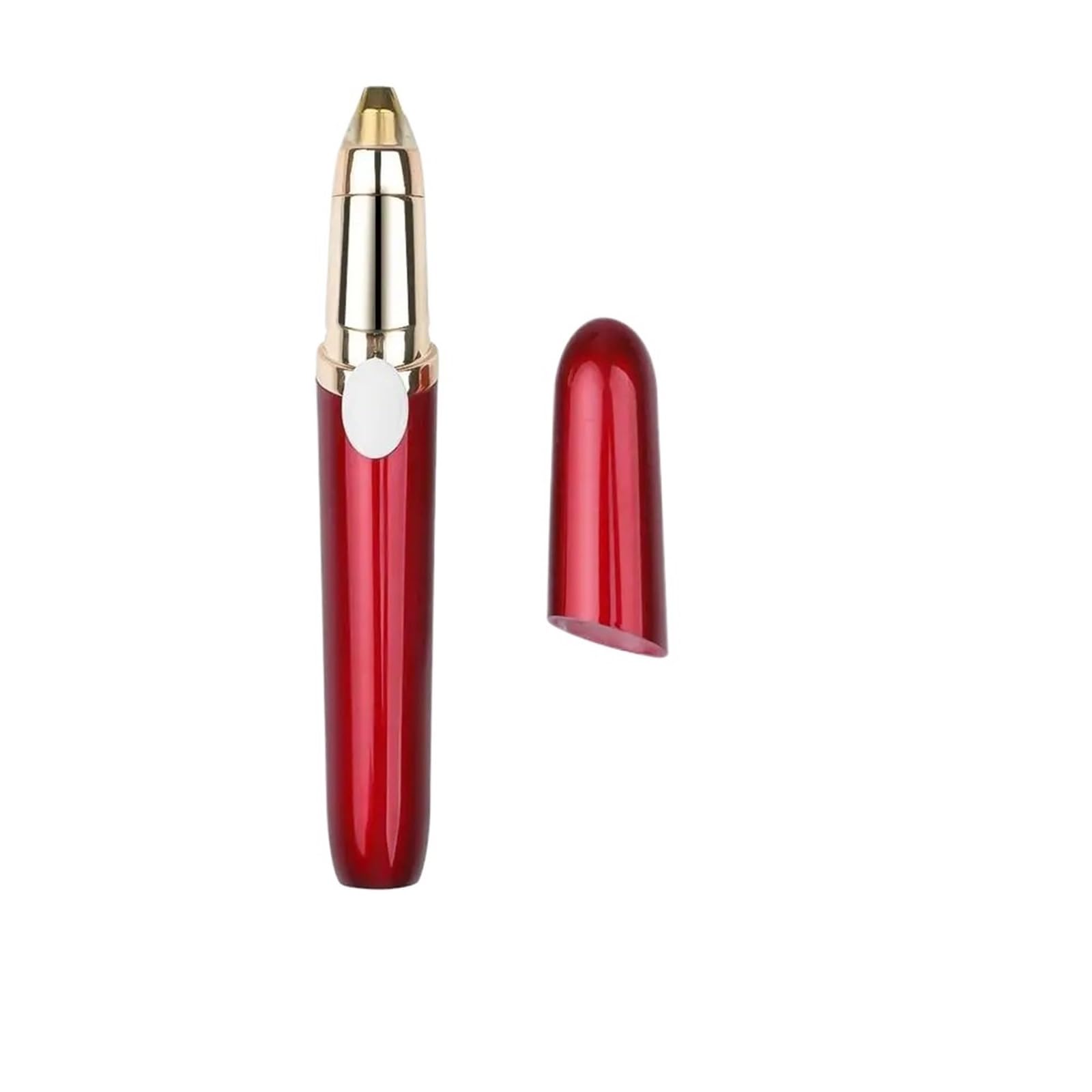 Elektrischer Augenbrauentrimmer, USB wiederaufladbar, Augenbrauen Epilierer Frauen Mini Lippenstift Shaper Rasierer Schmerzloser Rasierer Gesichtshaarentferner