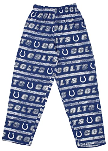 Zubaz NFL Men's Static Lines Comfy Pants, Indianapolis Colts, X-Large