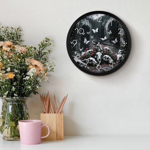 Horloge murale numérique sans tic-tac 25,4 cm à piles pas cher