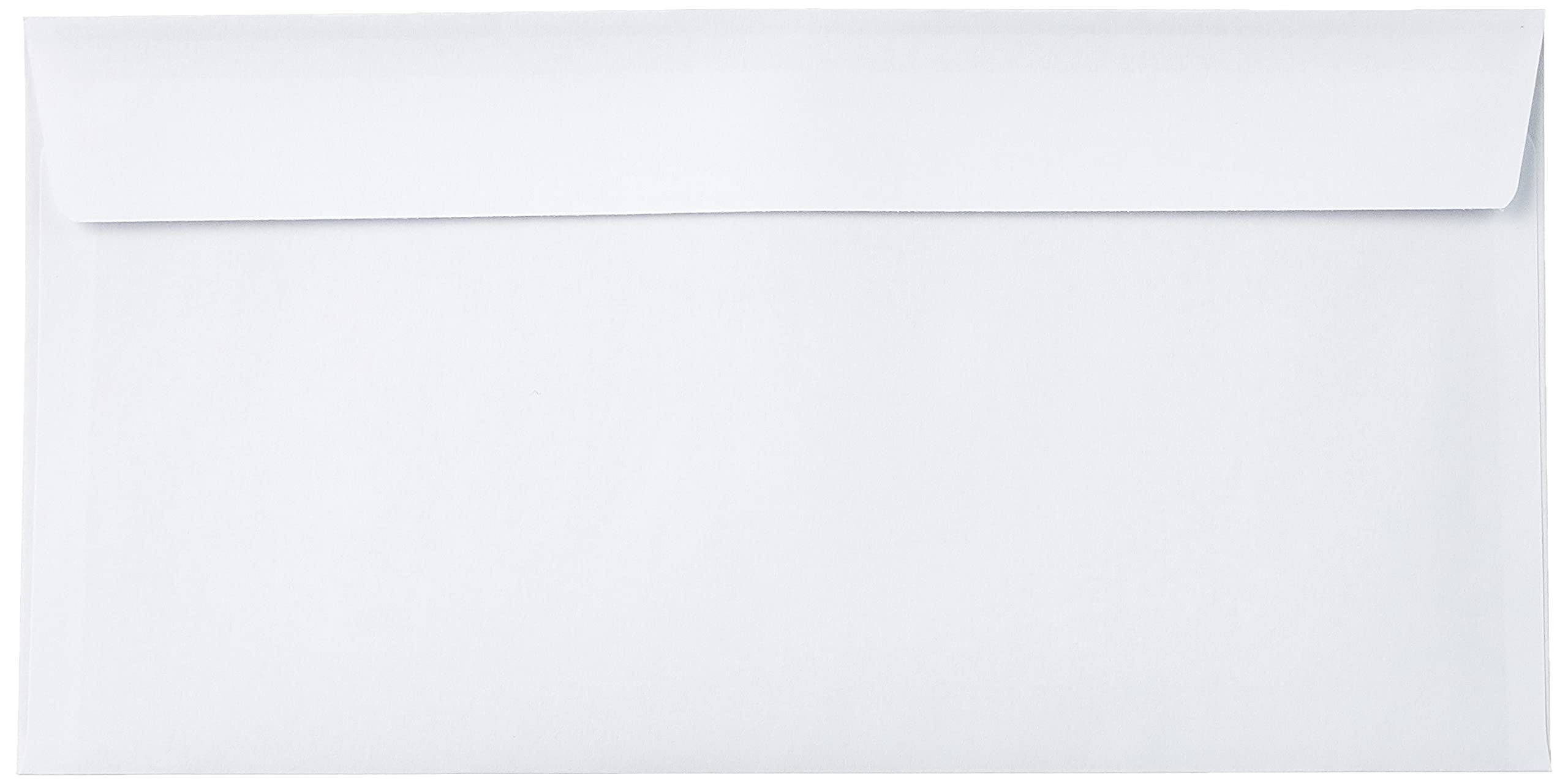 Blake Purely Everyday 12772 Briefumschläge Selbstklebend Weiß DL 110 x 220 mm - 75 g/m² | 1000 Stück –110 x 220 mm 75 g/m² selbstklebende Umschläge linkes Fenster (22774) –500 Stück