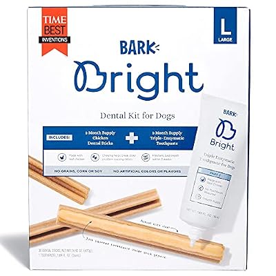 Bark BARK Bright Large Dental Kit for Dogs, 26.29 oz,31 Piece Set