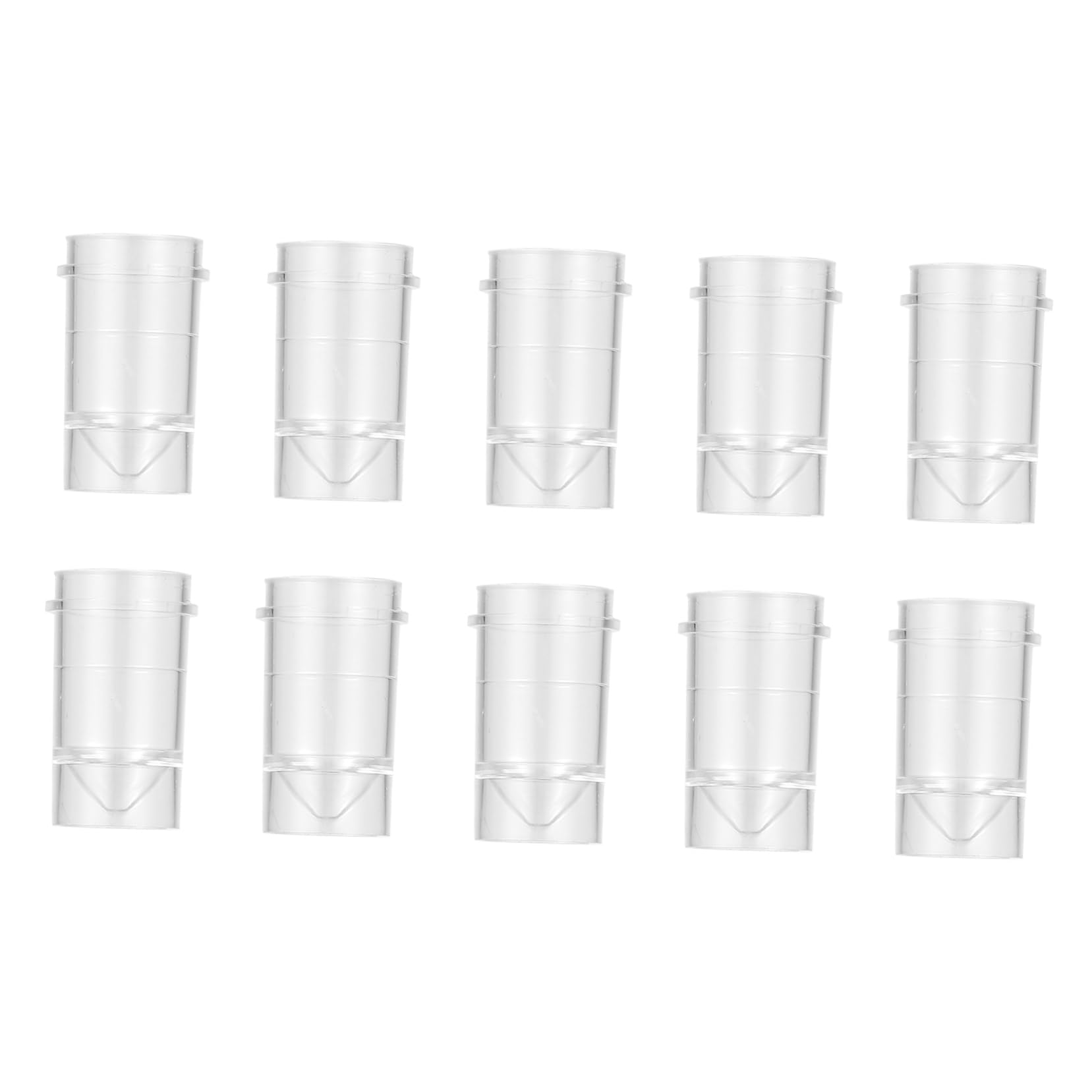 Veemoon 1000 Piece Cups Sample Bottle 1.5ml Medical Grade Plastic Fit for 700 Personal Professional Safe to Use