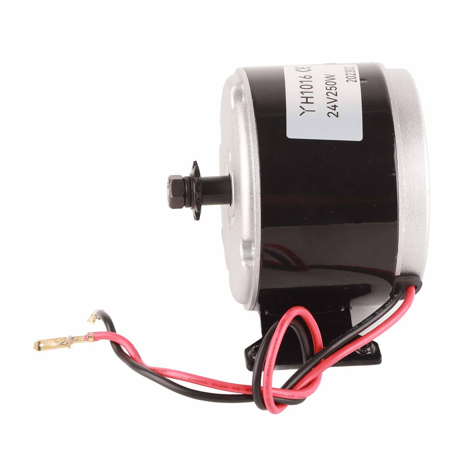 KIMISS Motore Elettrico Spazzolato 24V 250W 2750 Giri/min per Scooter Elettrico e Veicoli Fuoristrada