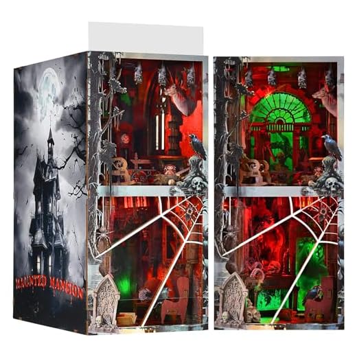 Haunted House Book Nook Miniature Kit