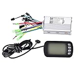 【Mehrere Einstellfunktionen】Ausgestattet mit LCD-Panel, und es unterstützt mehrere Einstellungsfunktionen, wie Fahrgeschwindigkeitsanzeige, Batteriestatus, 5-Gang Servounterstützung und vieles mehr