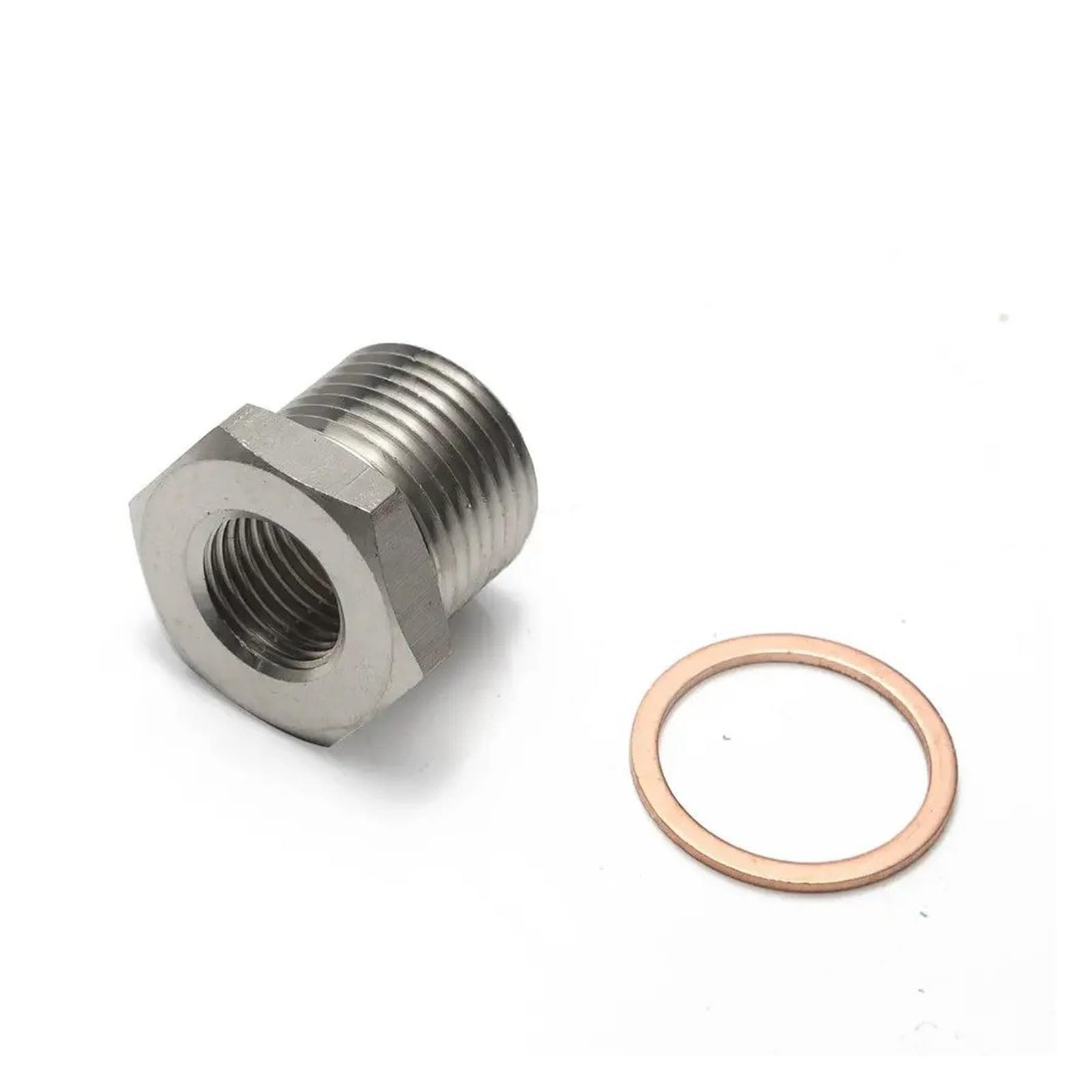 Partikelsensor Auspuff-O2-Sauerstoffsensor-Abstandshalter-Reduzieradapter M18 X 1,5 Mm Auf M12 X 1,25 Mm / M10 X 1,25 Mm EPCGQ95 Stickstoffoxid NOx Sensor
