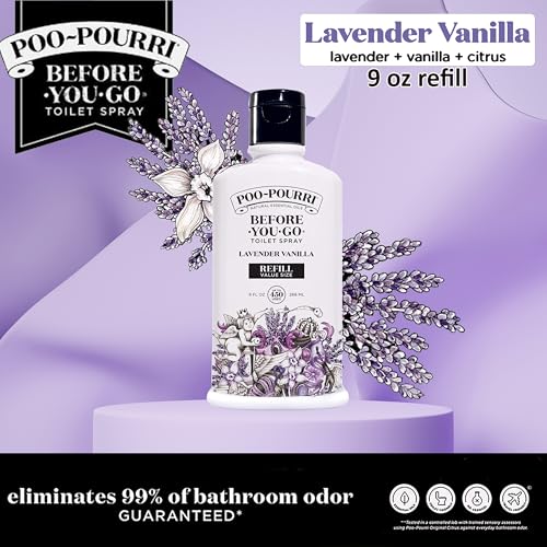 Image of Poo-Pourri Before-You- go Toilet Spray, 9 Fl Oz, Lavender Vanilla