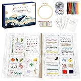 FARYODI Broderie en tissu faite à la main, cadeau unique fait à la...