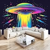 【Format Panoramique XXL :】La taille totale du papier peint panoramique 3D est de 200 x 140 cm (L x H), composée de 4 parties de 50 x 140 cm chacune. Ce panoramique mural XXL couvre entièrement un mur pour créer une vue immersive 3D et un effet spectaculaire de papier peint moderne.