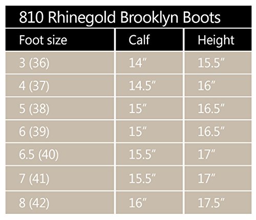 Rhinegold Elite Brooklyn Lederstiefel M braun