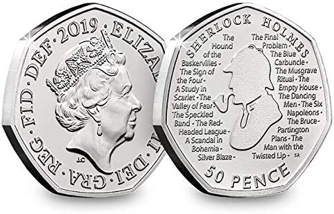 Change Checker 2019 UK Sherlock Holmes CERTIFIED BU 50p