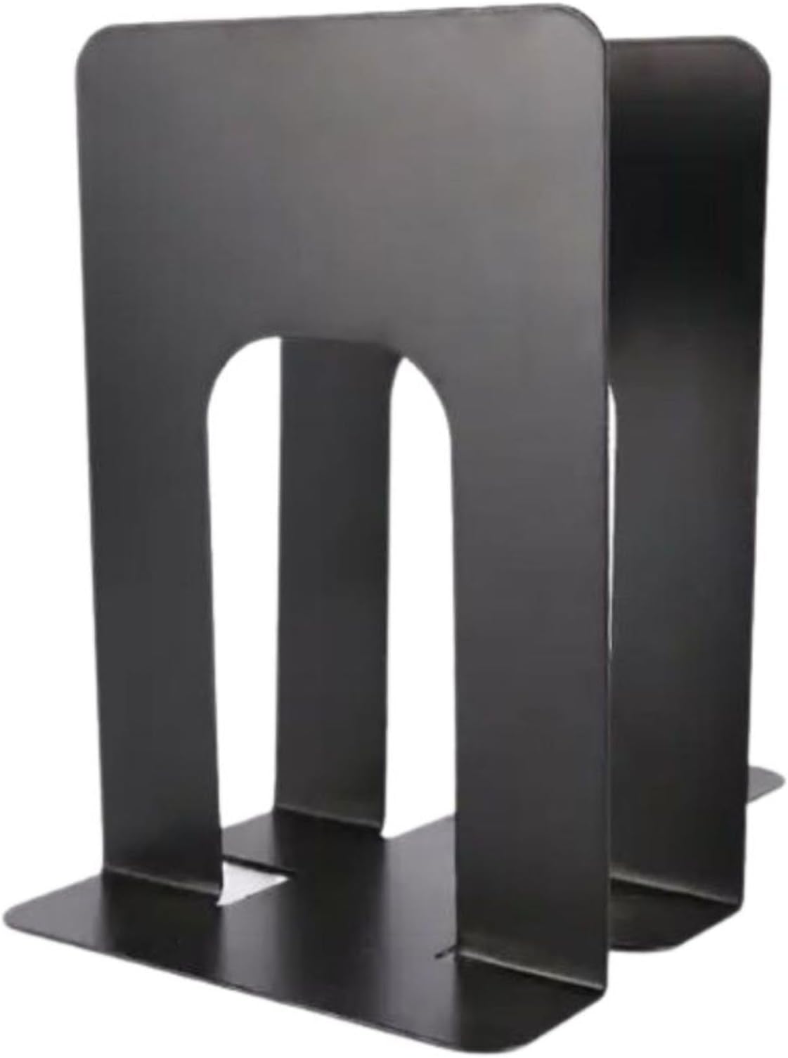 MaxGear Premium Matte Painted Book Ends, Heavy Duty ＆ Sturdy Bookends for Shelves