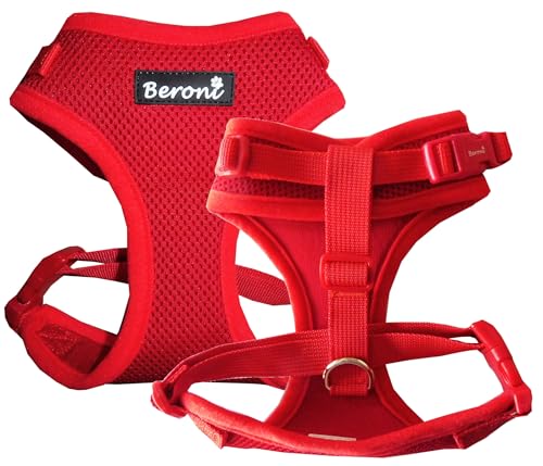 Beroni® Katzengeschirr ausbruchsicher 2.0 Better cat Harness Sicherheitsgeschirr Escape Proof kleine und große Katzen verstellbar Katzenleine Outdoor Beroni® Katzengeschirr ausbruchsicher 2.0 Better cat Harness Sicherheitsgeschirr Escape Proof kleine und große Katzen verstellbar Katzenleine Outdoor