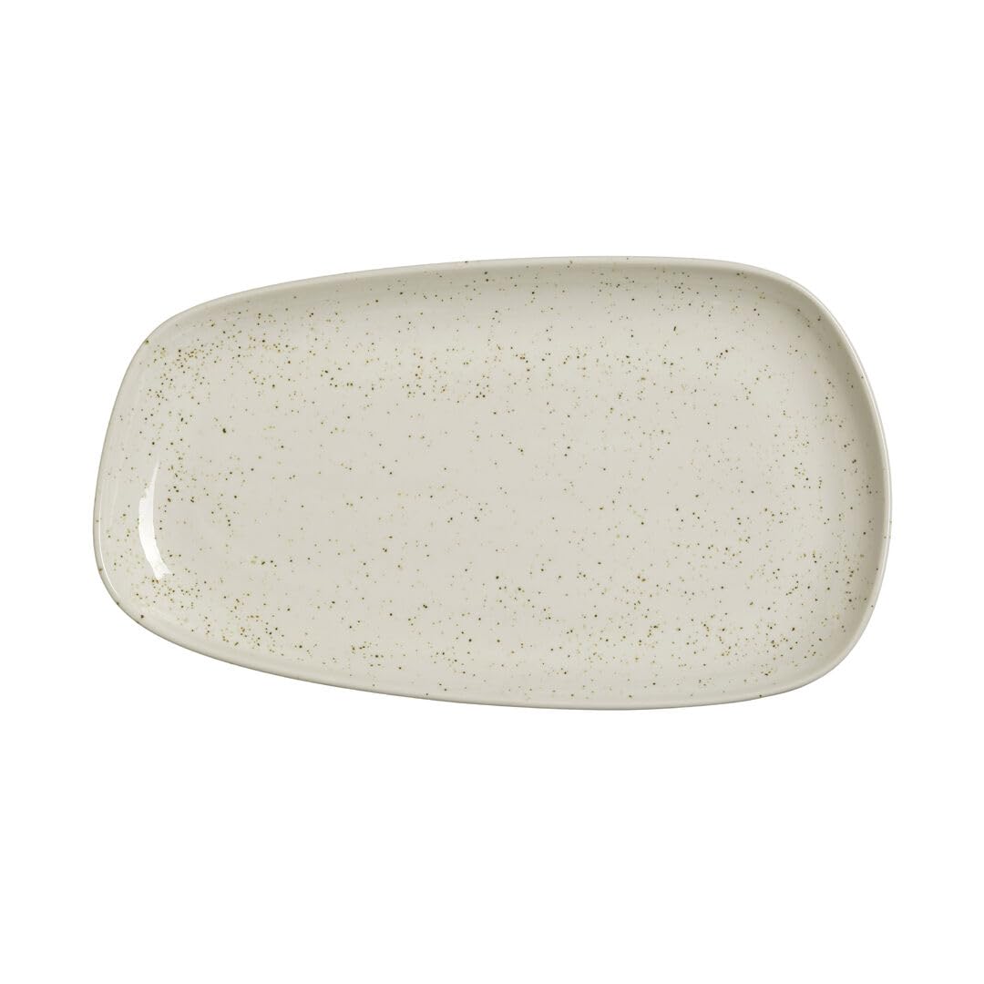 Amari Pepper Nordic Tray 34cm Ceramic serving Tray Hotel Tableware Pack of 6