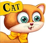 OM KIDZ Early Learning Cut Out Book: Cat