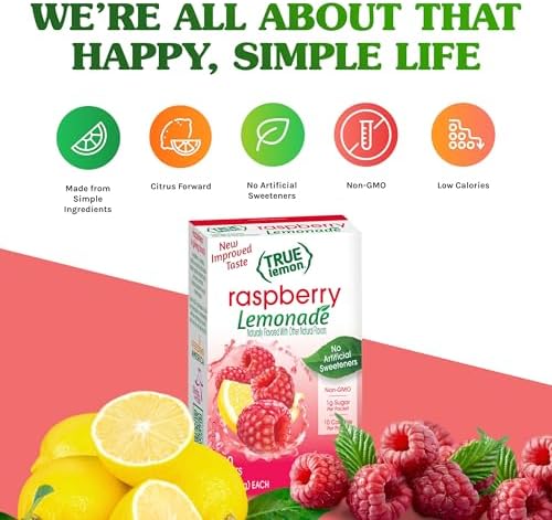 True Lemon Raspberry Lemonade 30 ct