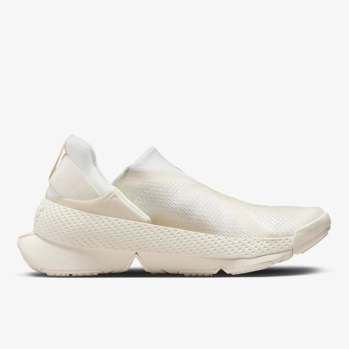 Кроссовки NIKE (Найк) кроссовки Go Flyease W Go FlyEase цвета слоновой кости / платинового оттенка / черного DR5540-105 обычного японского производства, фото 4