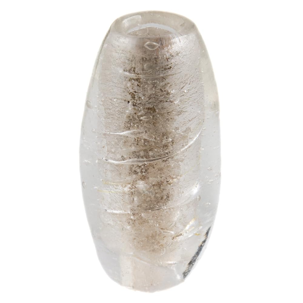 Craft County Silver Foil Glass Beads – DIY Jewelry Making and Embellishments