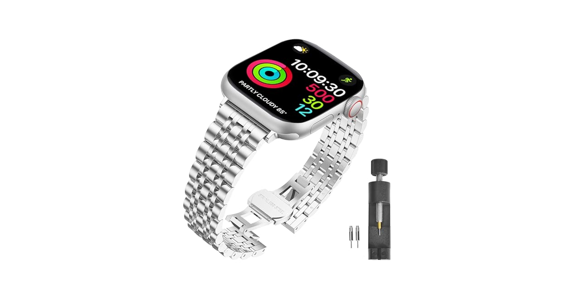 Amazon.com: AmzAokay Stainless Steel Band Compatible with