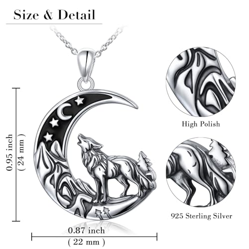 925 Sterling Silver Animal Necklaces Lion/Honeybee/MaMa Bear/Koalas Necklace Adjustable Chain Animal-Lover Pendant CZ/Moonstone Jewelry For Women Men4