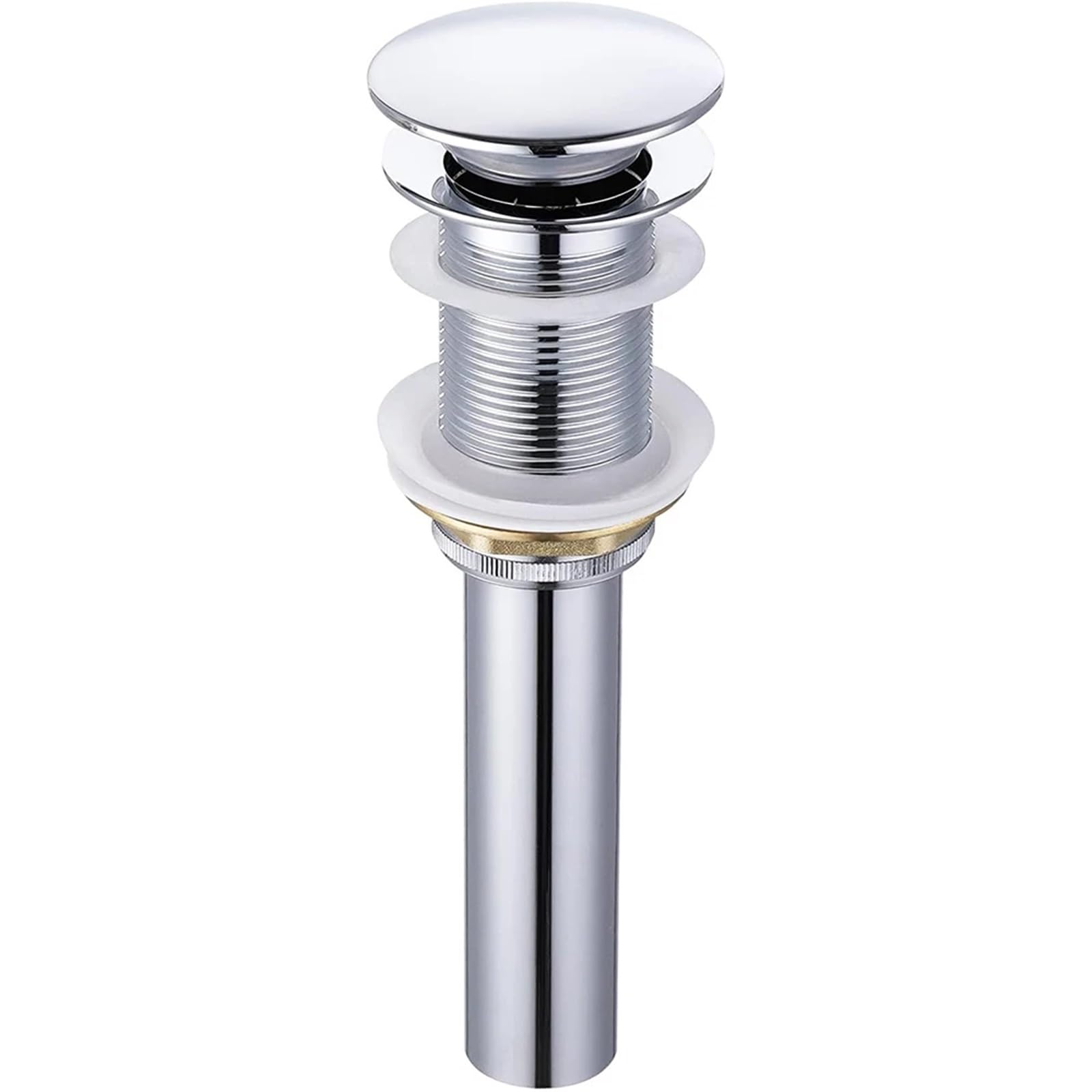 1pcs Sink Drain with Overflow Pop Up Drain