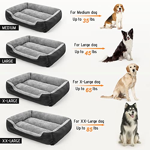 Teodty Dog Beds For Medium Dogs, Washable Pet Bed Mattress Comfortable, Warming Rectangle Bed For Medium And Large Dogs, Cat Pets #TOP5