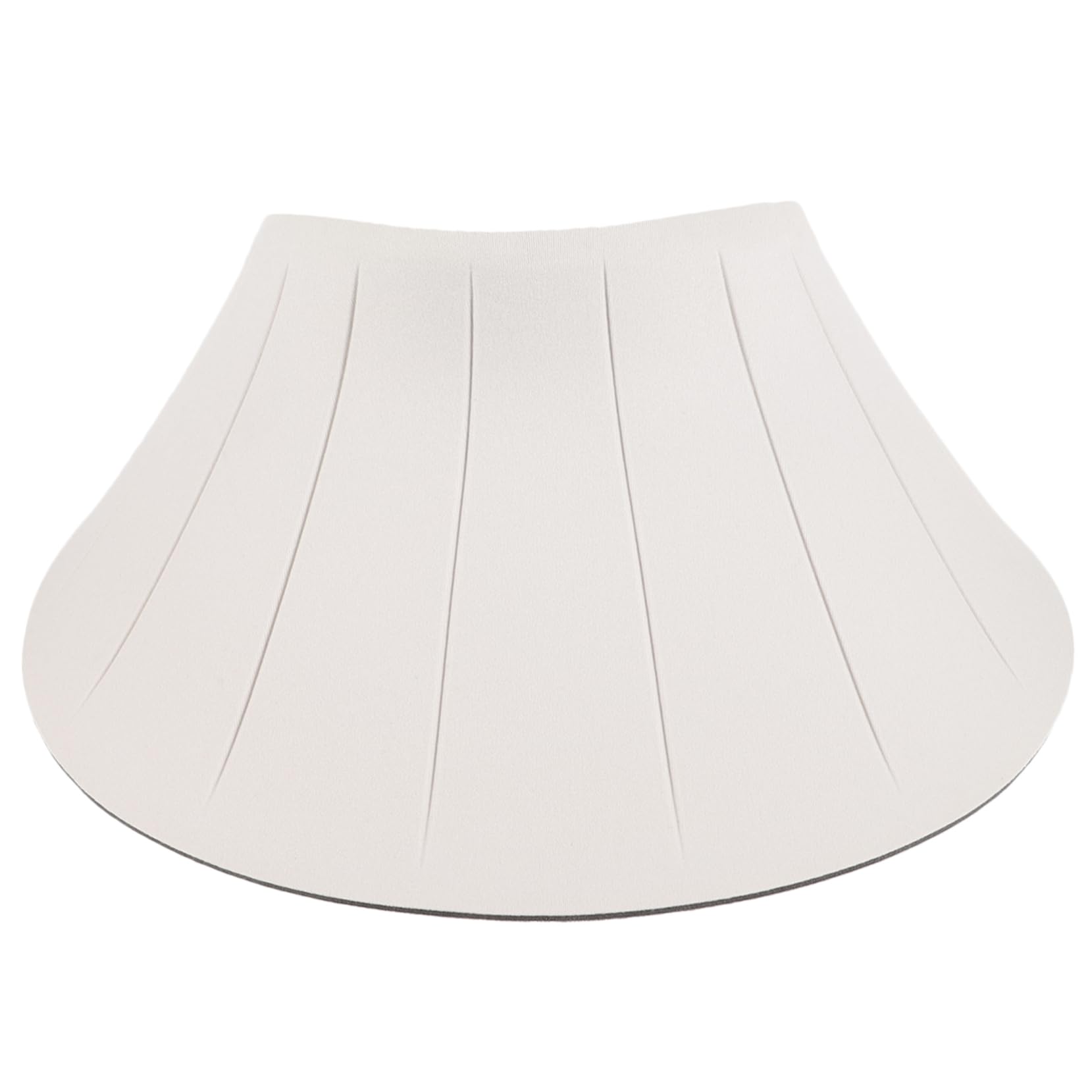 BESPORTBLE Chapeau Anti UV chapkas Femme Bonnet Creme Solaire Chapeau de Camionneur Haut de Forme Vide de Plage à Large Bord visières de Plage pour Femmes Nylon Blanche