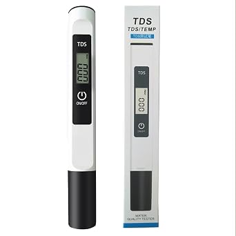 Pier Measuring Instrument, PH Measuring Instrument, Water Quality Measurement, PH Meter, TDS Meter, Digital PH Meter, 3-in-1 TDS & EC Meter, Easy and Convenient Kit, Temperature Measurement