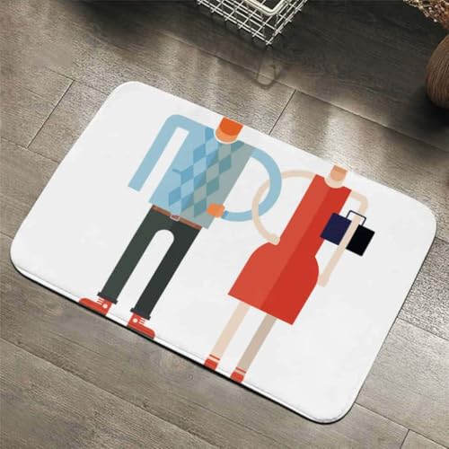 ���փ}�b�g �I�t�B�X�E�F�A�h�A�}�b�g 50×80cm doormat Office Wear Door Mat