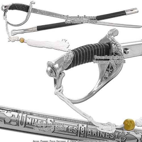 USMC Marine Corps Dress Uniform Officer NCO Sword SL