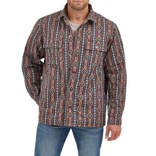 Wrangler Men's Chocolate Lined Reversible Jacket2