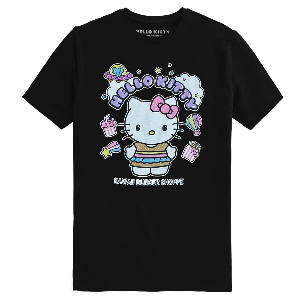 SANRIO Hello Kitty Friends Pochocco My Melody Kuromi Short Sleeve Tee T-Shirt Unisex Crew Neck